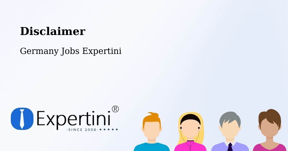 Disclaimer – Triberg - Germany Jobs Expertini