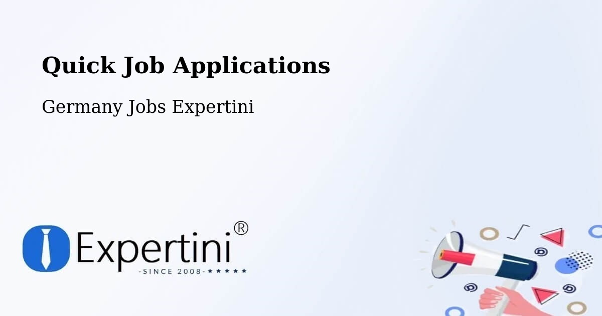 Quick Apply Feature – Triberg - Germany Jobs Expertini